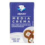 MEDIA CREMA ALPURA TETRA 250  ML.