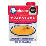 LECHE EVAPORADA ALPURA TETRA 376  ML.