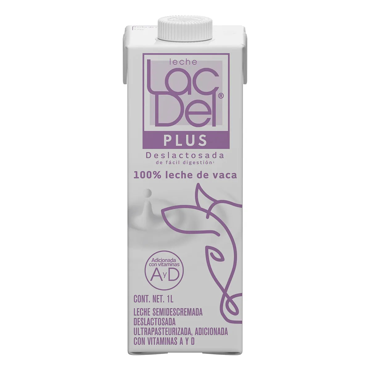 LECHE LAC-DEL DESLACTOSADA TETRA 1  LT.