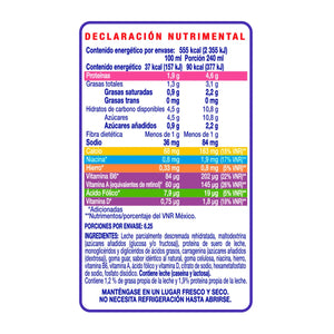 LECHE SEMIDESCREMADA FORTILECHE BRICK 1.500  LT.