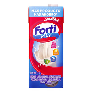 LECHE SEMIDESCREMADA FORTILECHE BRICK 1.500  LT.