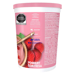 YOGHURT BATIDO ALPURA CON FRESA 900  GR.