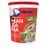 YOGHURT BATIDO ALPURA CON MANZANA 900  GR.