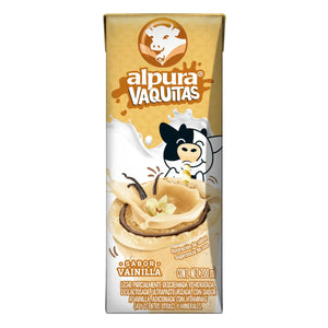 LECHE SEMIDESCREMADA DESLACTOSADA SABOR VAINILLA ALPURA 200  ML.