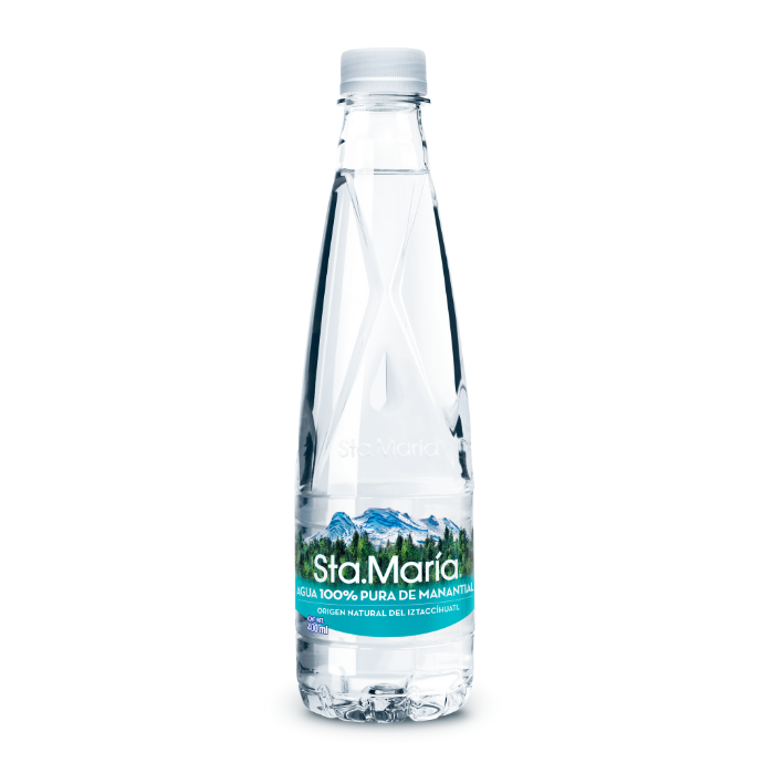 AGUA PURIFICADA SANTA MARIA 400  ML.