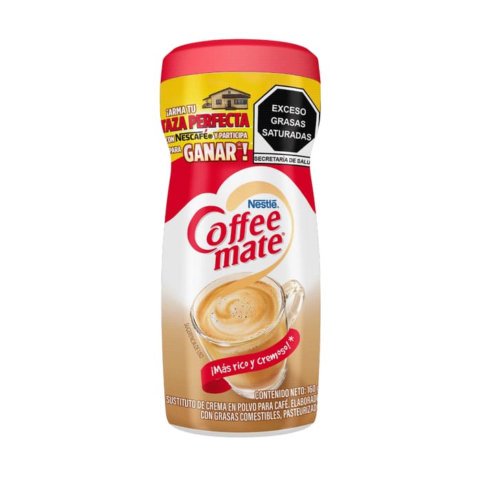 SUSTITUTO DE CREMA COFFE MATE BOTE 160  GR.