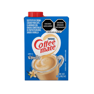 COFFE- MATE LÍQUIDO SABOR VAINILLA TETRA 530  GR.