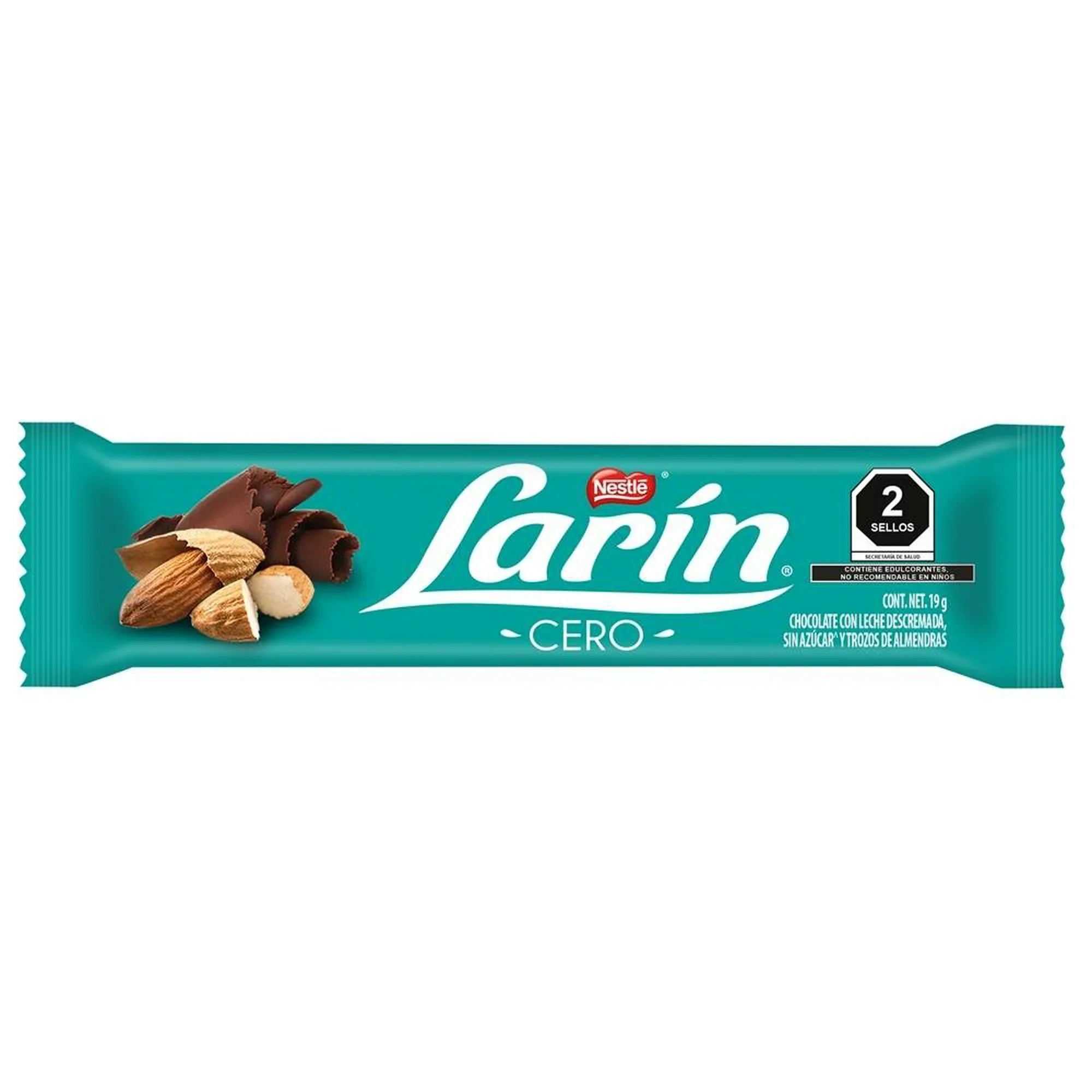 CHOCOLATE LARIN CERO PIEZA 19  GR.