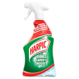 LIMPIADOR HARPIC  LÍQUIDO BAÑOS SARRO Y MUGRE 650  ML.