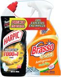 PACK LIMPIADOR HARPIC POWER ULTRA CITRUS + BRASSO LIMON 2  PZA.