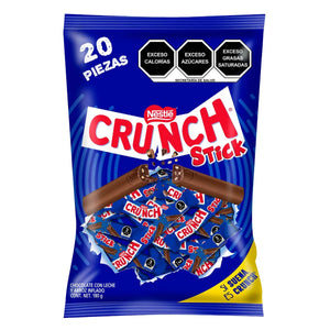 CHOCOLATE CRUNCH STICK BOLSA 20  PZA.