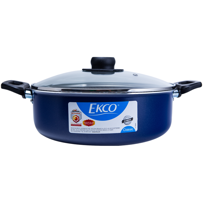 CACEROLA CLASSIC AZUL 24 CM EKCO 1  PZA.