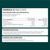 OMEGA 3 100 CÁPSULAS 100  PZA.