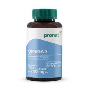 OMEGA 3 100 CÁPSULAS 100  PZA.