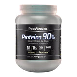 PROTEÍNA DE SOYA 90% NATURAL  400 GRAMOS 400  PZA.