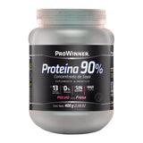 PROTEÍNA DE SOYA 90% FRESA PROWINNWE BOTE 400  GR.