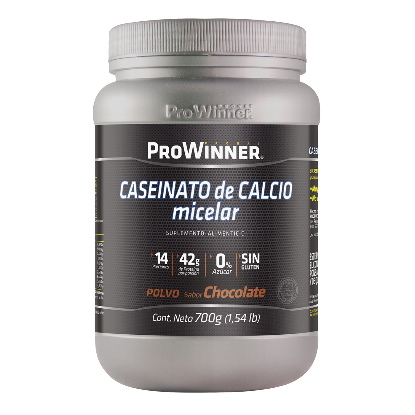 CASEINATO MICELAR CHOCOLATE PROWINNER 700  PZA.