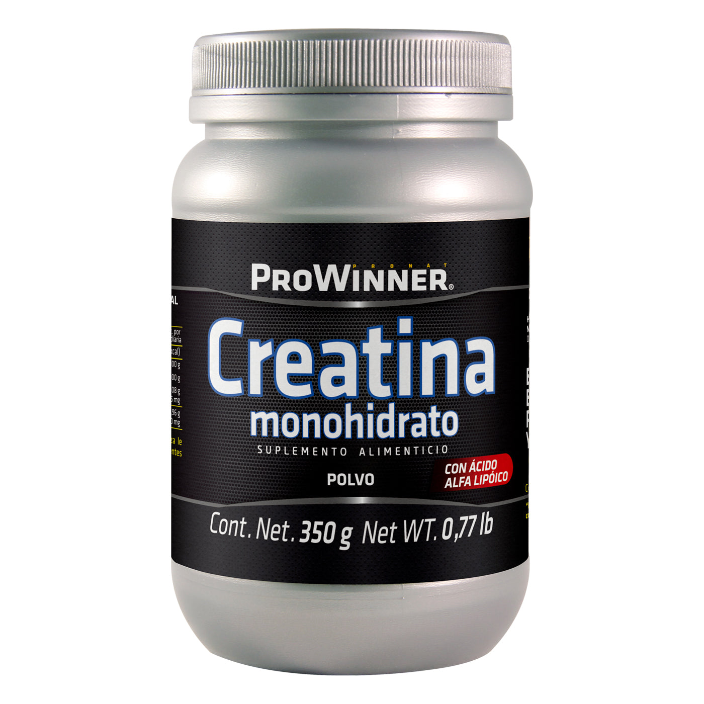 CREATINA MONOHIDRATO 350 GRAMOS 350  GR.