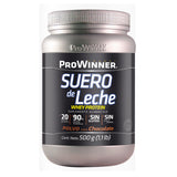 SUERO DE LECHE CHOCOLATE PROWINNER BOTE 500  GR.