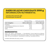 SUERO DE LECHE CHOCOLATE PROWINNER BOTE 2  KG.