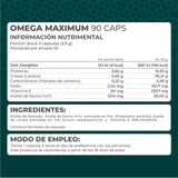 OMEGA MAXIMUM PRONAT FRASCO 90 CAPSULAS 90  PZA.