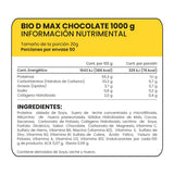 BIO D MAX CHOCOLATE PROWINNER BOTE 1  KG.