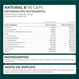 NATURAL B COMPLEX PRONAT 90 CAPSULAS 1  PZA.