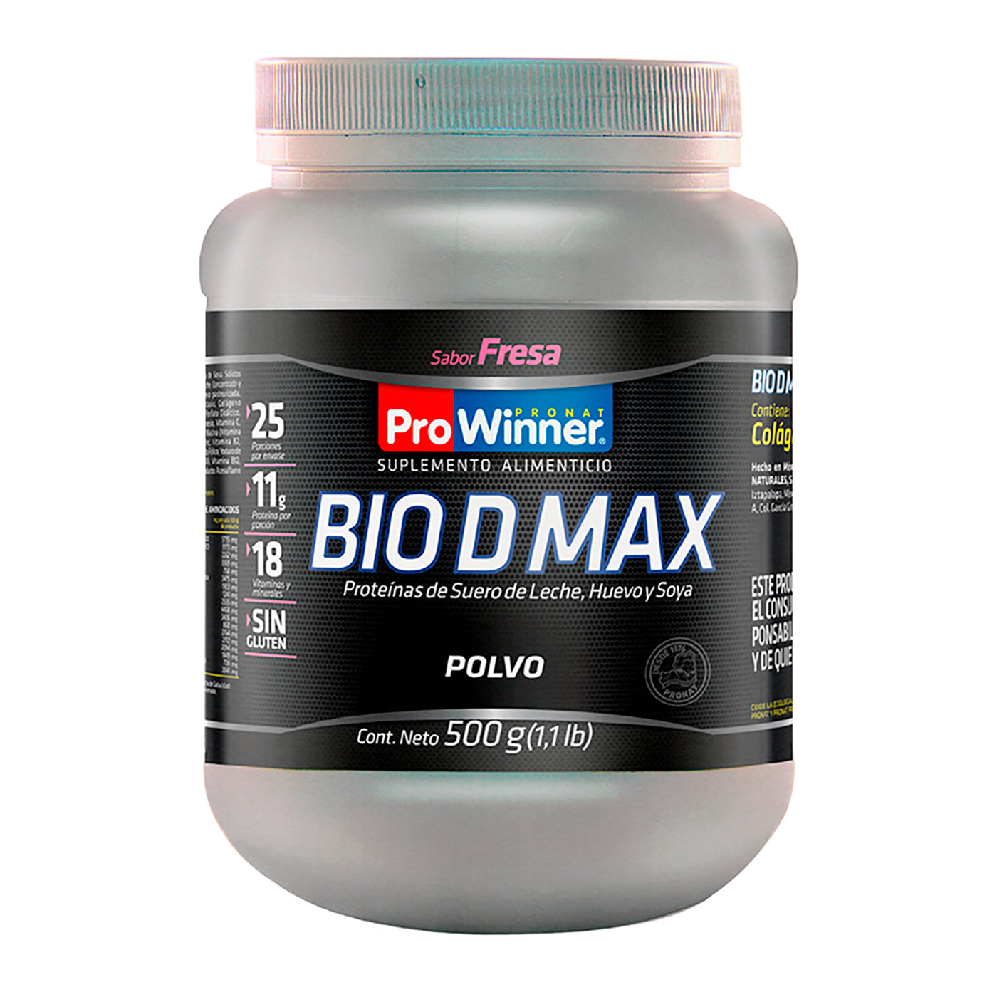 BIO D MAX FRESA PROWINNER BOTE 500  GR.