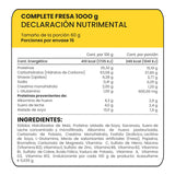 PROTEÍNA COMPLETE FRESA 1000 GRAMOS 1000  PZA.