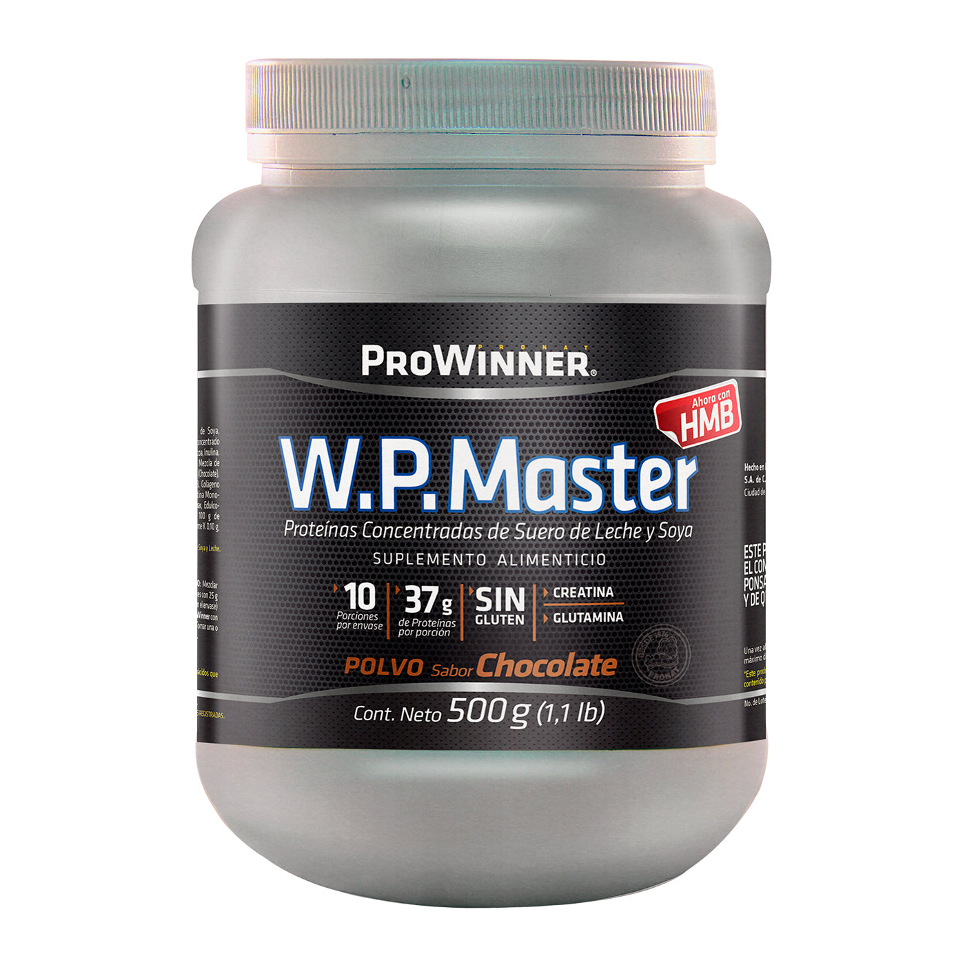 WP MASTER CHOCOLATE PROWINNER BOTE 500  GR.