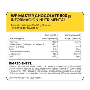 WP MASTER CHOCOLATE PROWINNER BOTE 500  GR.