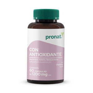 RESVERATROL CON ANTIOXIDANTE FRASCO 60 CAPSULAS 1  PZA.