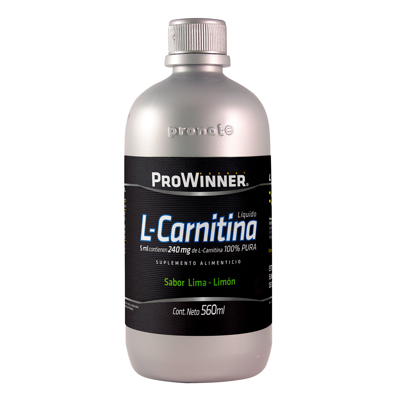 L-CARNITINA LIMA LIMÓN 560 MILILITROS 560  PZA.