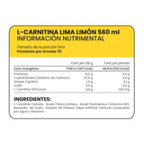 L-CARNITINA LIMA LIMÓN 560 MILILITROS 560  PZA.