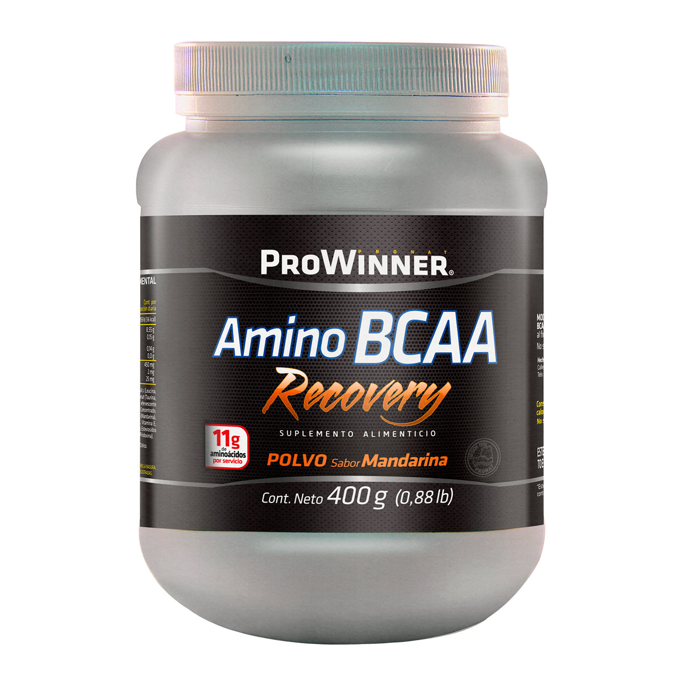 AMINO BCAA RECOVERY MANDARINA 400 GRAMOS 400  Gramos