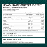 LEVADURA DE CERVEZA PRONAT FRASCO 250 TABLETAS 1  PZA.