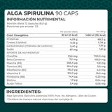 ALGA SPIRULINA FRASCO 90 CAPSULAS 1  PZA.