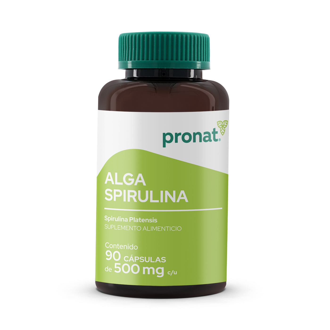 ALGA SPIRULINA FRASCO 90 CAPSULAS 1  PZA.