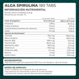 ALGA SPIRULINA ORGANICA PRONAT FRASCO 180 TABLETAS 1  PZA.