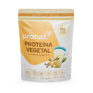 PROTEÍNA VEGETAL VAINILLA PRONAT BOLSA 400  GR.