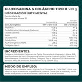 GLUCOSAMINA Y COLÁGENO TIPO 2 PRONAT BOLSA 300  GR.