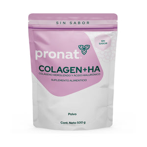 COLAGEN + HA SABOR NATURAL PRONAT BOLSA 500  GR.