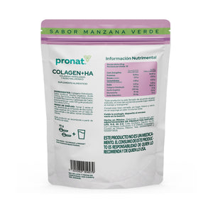 COLAGEN+HA SABOR MANZANA VERDE BOLSA 500  GR.