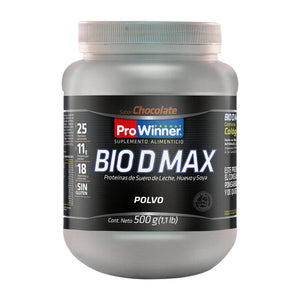 BIO D MAX CHOCOLATE PROWINNER BOTE 500  GR.