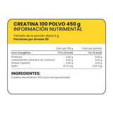 CREATINA 100 PURA 450 GRAMOS 450  PZA.