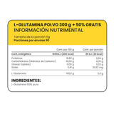 L-GLUTAMINA EN  POLVO PRONAT FRASCO 450  GR.