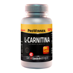 L-CARNITINA 30 CAPSULAS + 50% EXTRA FRASCO 1  PZA.