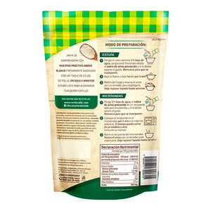 ARROZ PRECOCIDO CONSOMÉ DE POLLO VERDE VALLE BOLSA 140  GR.