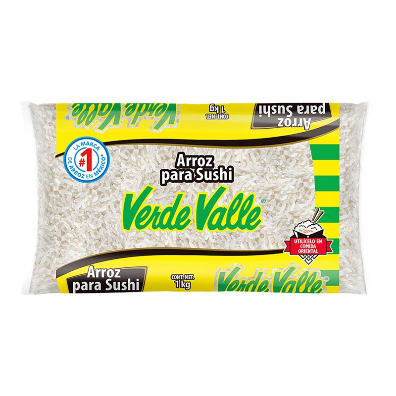 ARROZ P/SUSHI VERDE VALLE 1  KG.