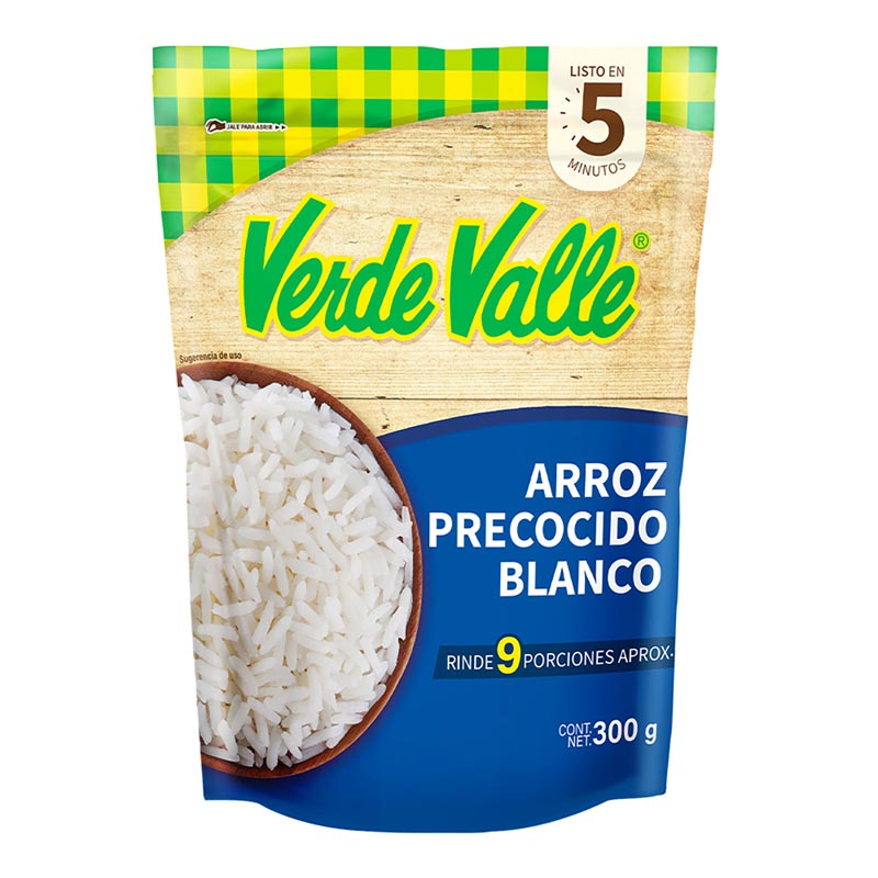 ARROZ PRECOCIDO VERDE VALLE 300  GR.